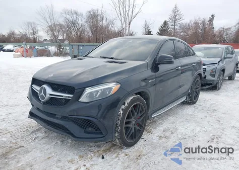 2019 Mercedes-Benz Amg Gle 63 Coupe S 4Matic из США, поврежденный, VIN 4JGED7FB1KA130017